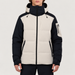 Rossignol Men's Snowblaze Down CB Ski Jacket in Silver Cloud / Black — model front view