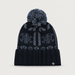 Rossignol Patterned Beanie in TURBULENCE / BLACK — 02 back view