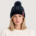 Rossignol Patterned Beanie in TURBULENCE / BLACK — 06 women front view