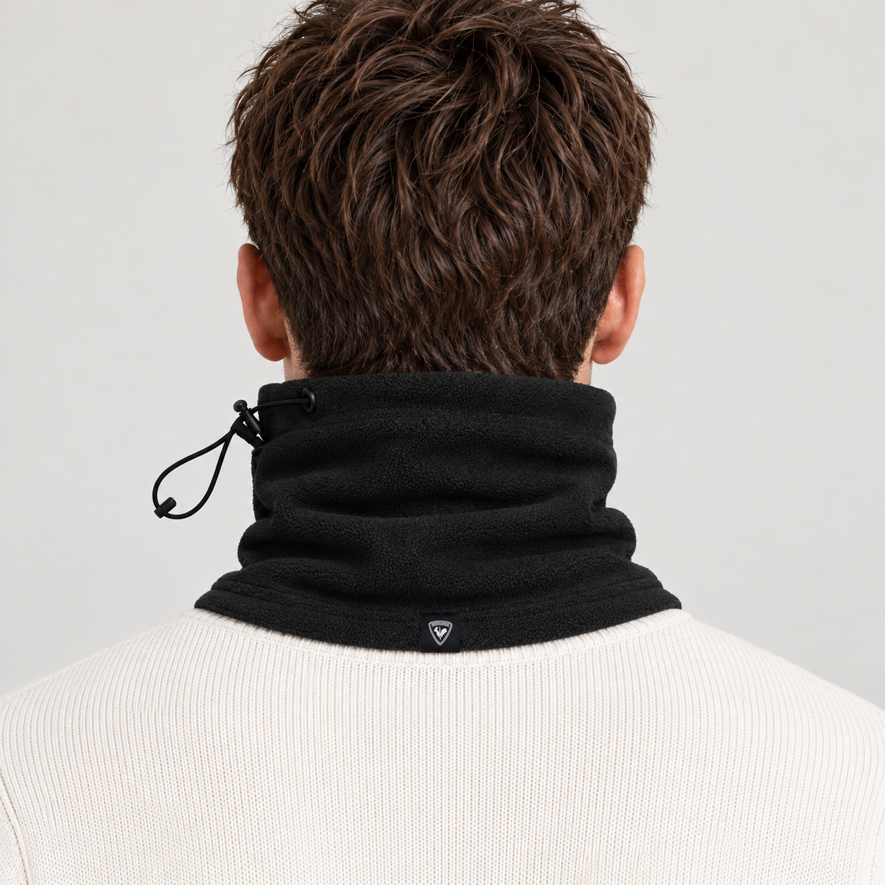 Rossignol Rossignol Neck Warmer in BLACK — 04 men back view