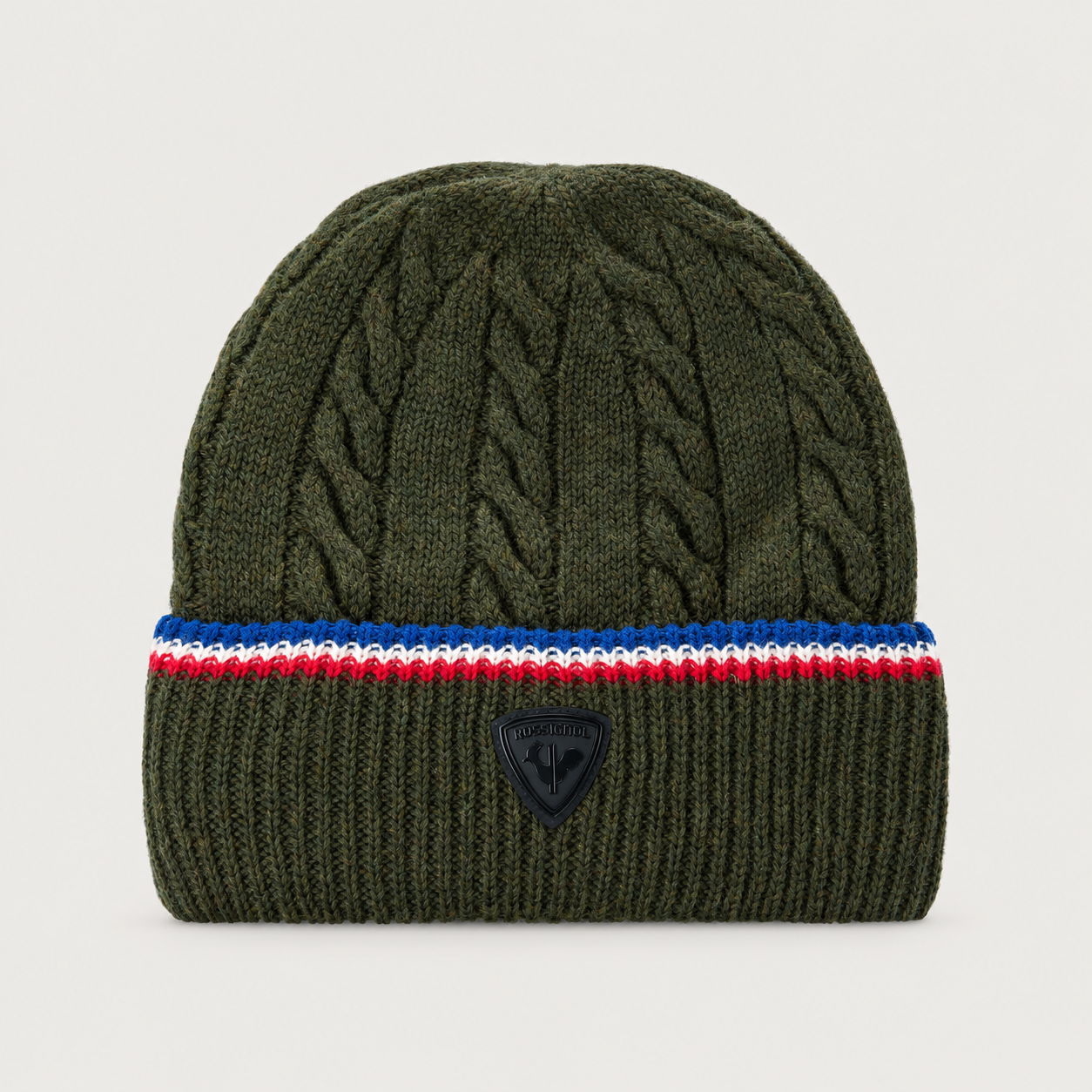 Rossignol Snowblaze Beanie in OLIVE SHADOW — 01 front view
