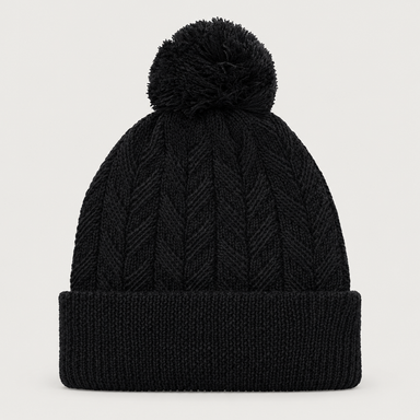 Rossignol Sofia Beanie in BLACK — 02 back view