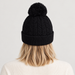 Rossignol Sofia Beanie in BLACK — 07 women back view