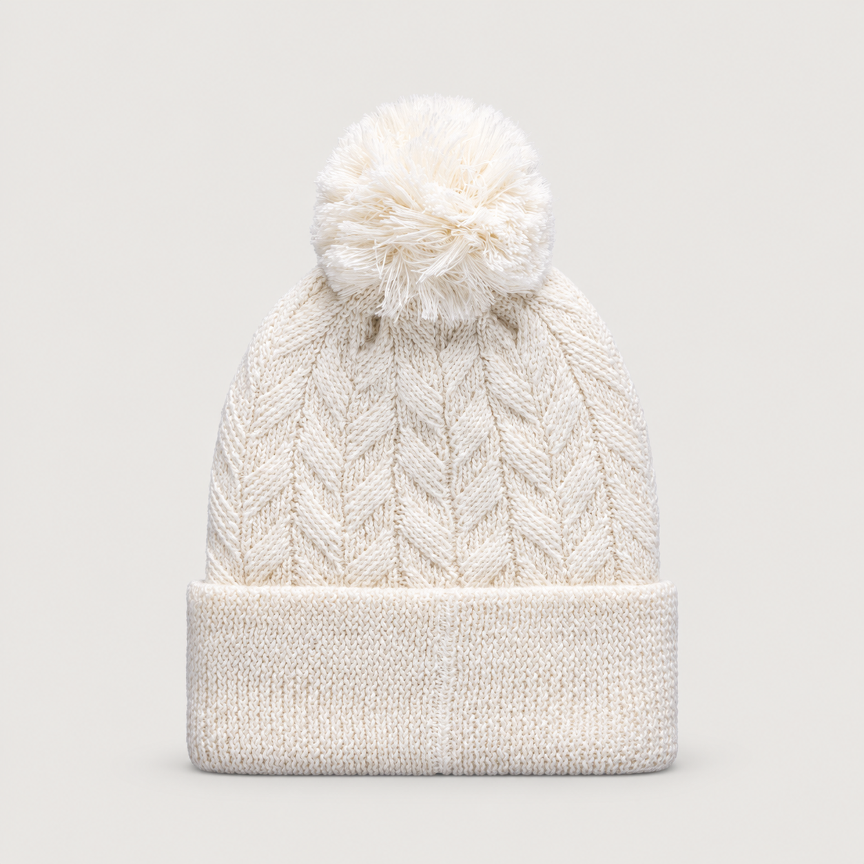 Rossignol Sofia Beanie in WHITE — 02 back view