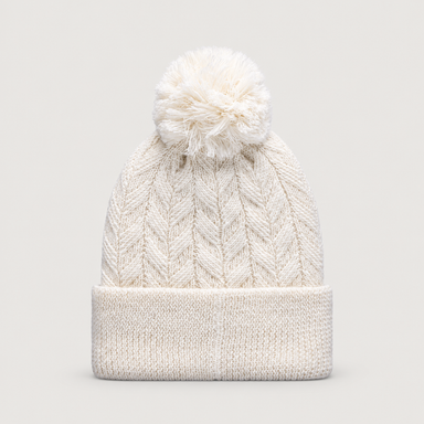 Rossignol Sofia Beanie in WHITE — 02 back view