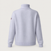 Rossignol Patterned Turtle Neck Sweater in SILVER CLOUD — 02 back view