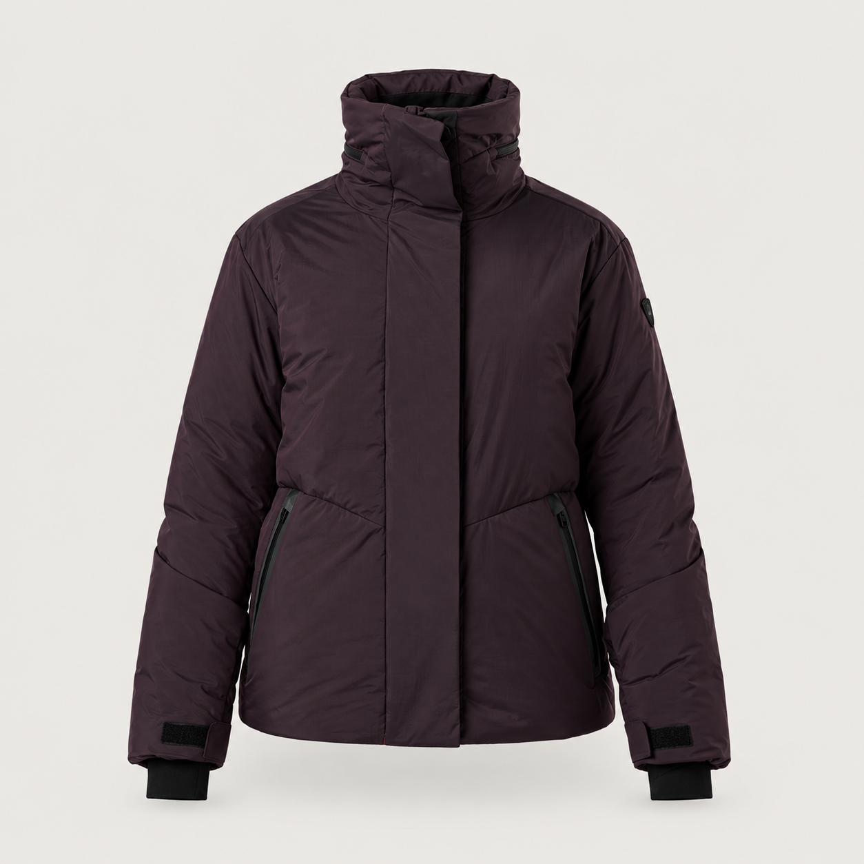 Rossignol Snowblaze Ski Jacket in HUCKLEBERRY — 01 front view
