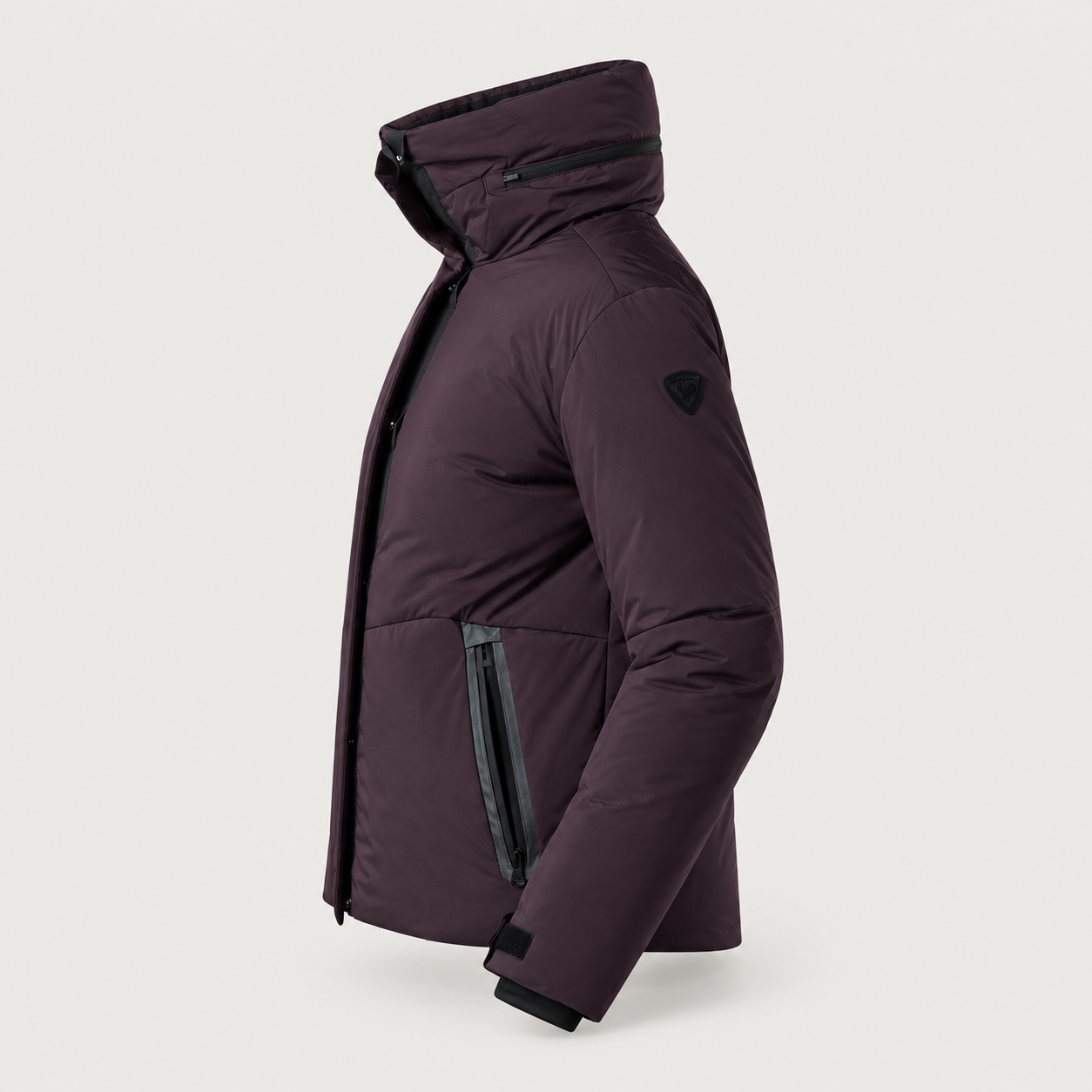 Rossignol Snowblaze Ski Jacket in HUCKLEBERRY — 06 side view
