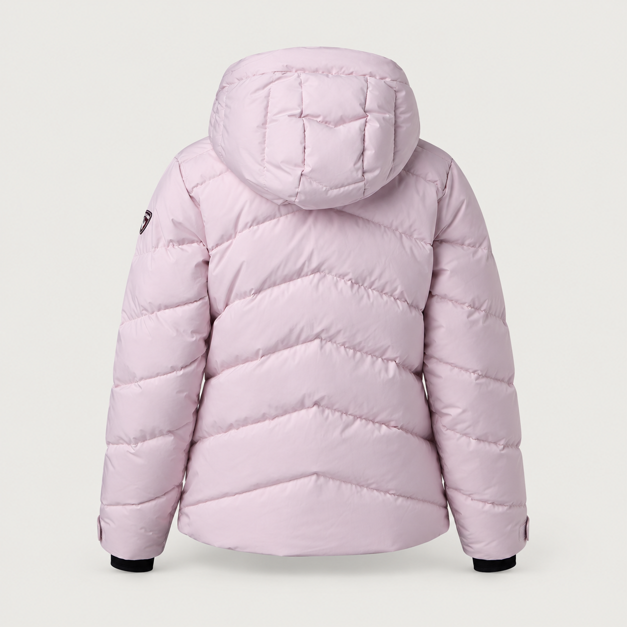Rossignol Wispile Ski Jacket in Pale Lilac — 02 back view