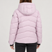 Rossignol Wispile Ski Jacket in Pale Lilac — 04 model back view