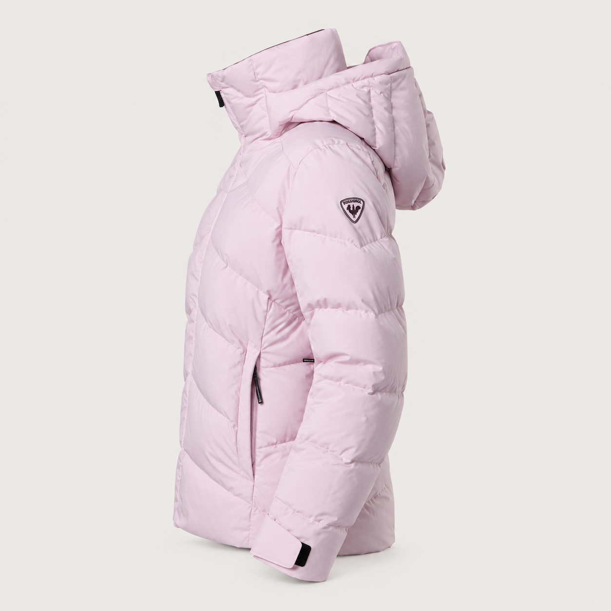 Rossignol Wispile Ski Jacket in Pale Lilac — 06 side view