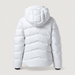 Rossignol Wispile Ski Jacket in WHITE — 02 back view