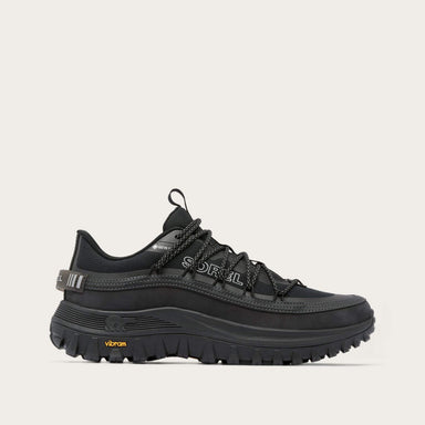Sorel Callsign Horizon Low Snow Boot in Black, official outer side view.