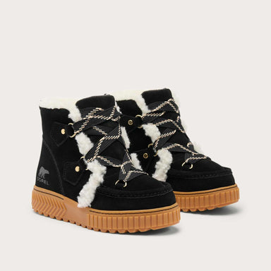 Sorel Ona Alpine Snow Boot in Black, official front pair view.