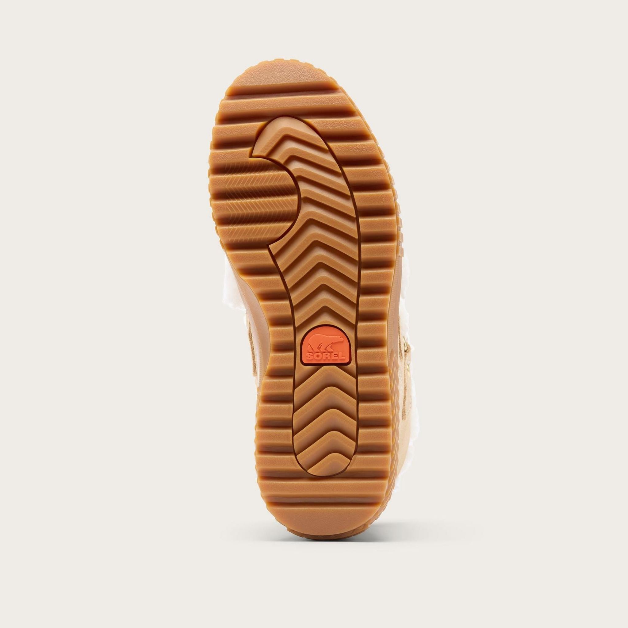 Sorel Ona Alpine Snow Boot in Ceramic, official outsole view.