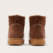 Sorel Ona Alpine Snow Boot in Dark Auburn, official back view.
