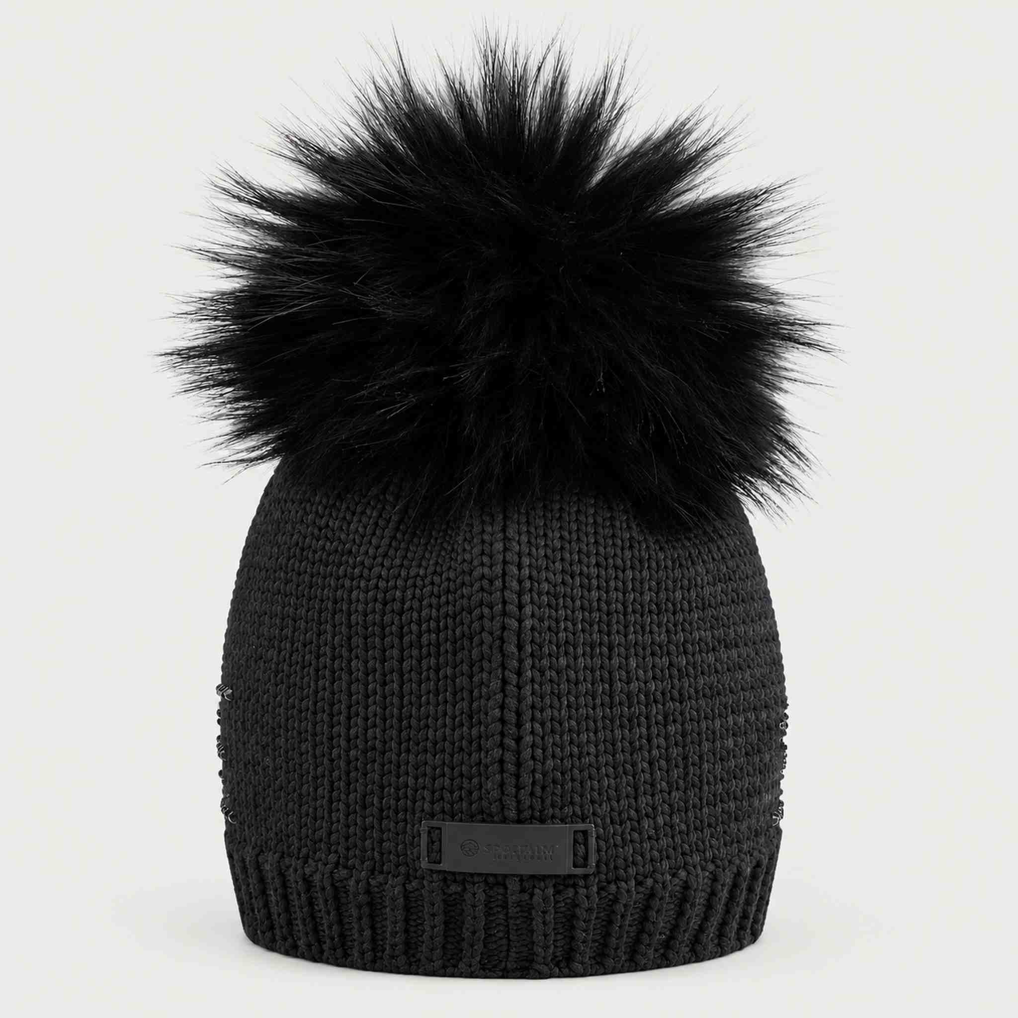 Sportalm Aris Beanie in black – back