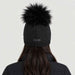 Sportalm Aris Beanie in black – female model back