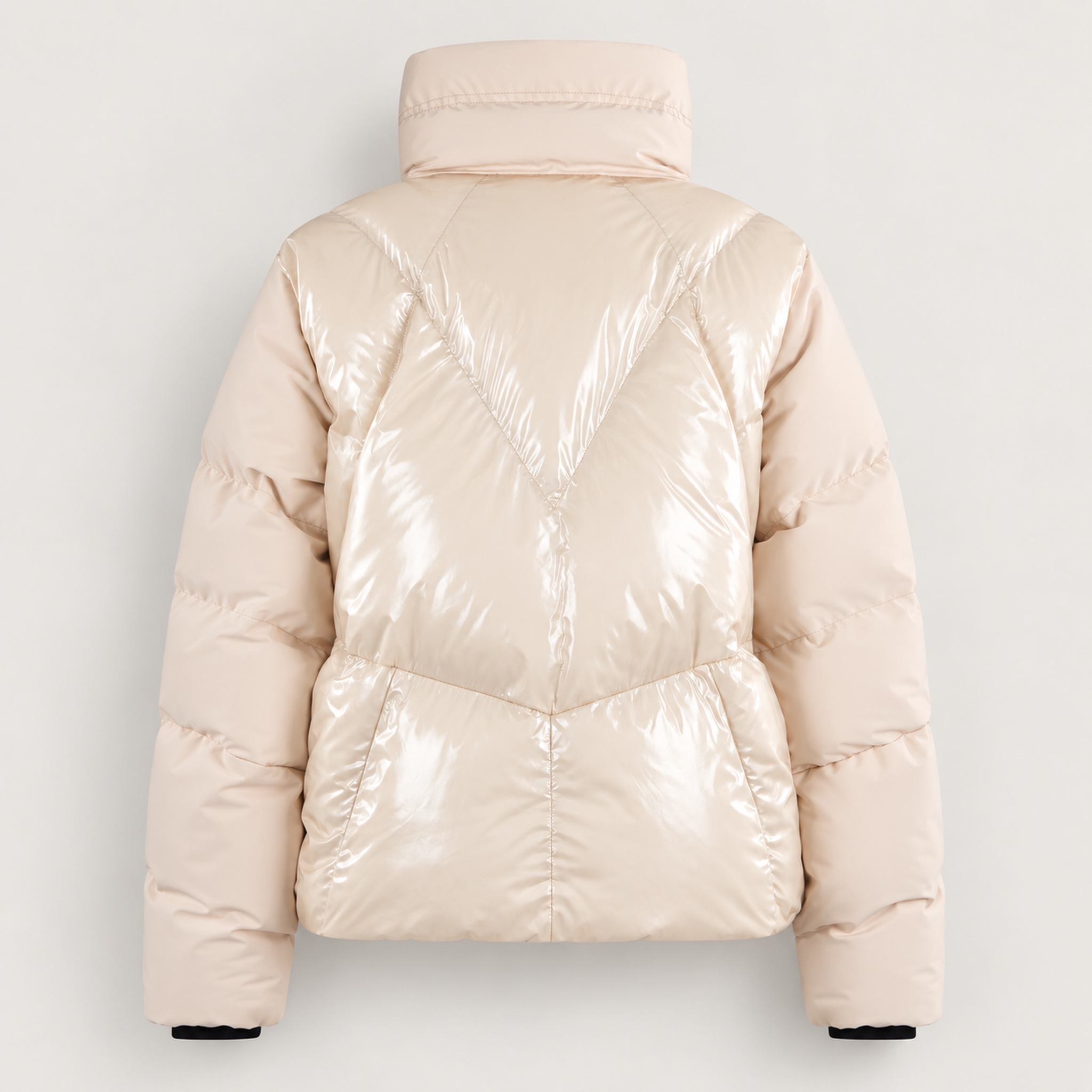 Sportalm women's agios ski jacket in champagne – back