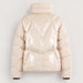 Sportalm women's agios ski jacket in champagne – back