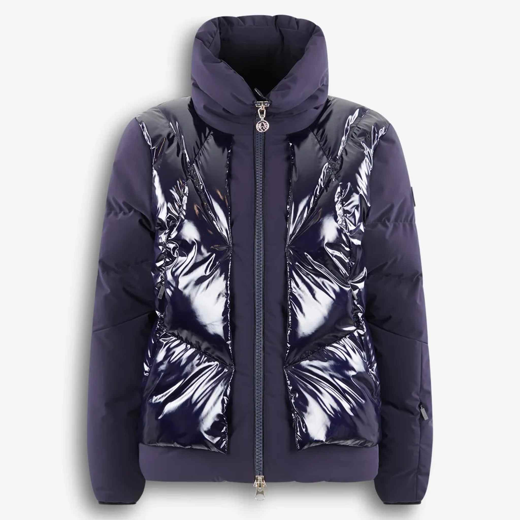 Sportalm women's agios ski jacket in deep water – front