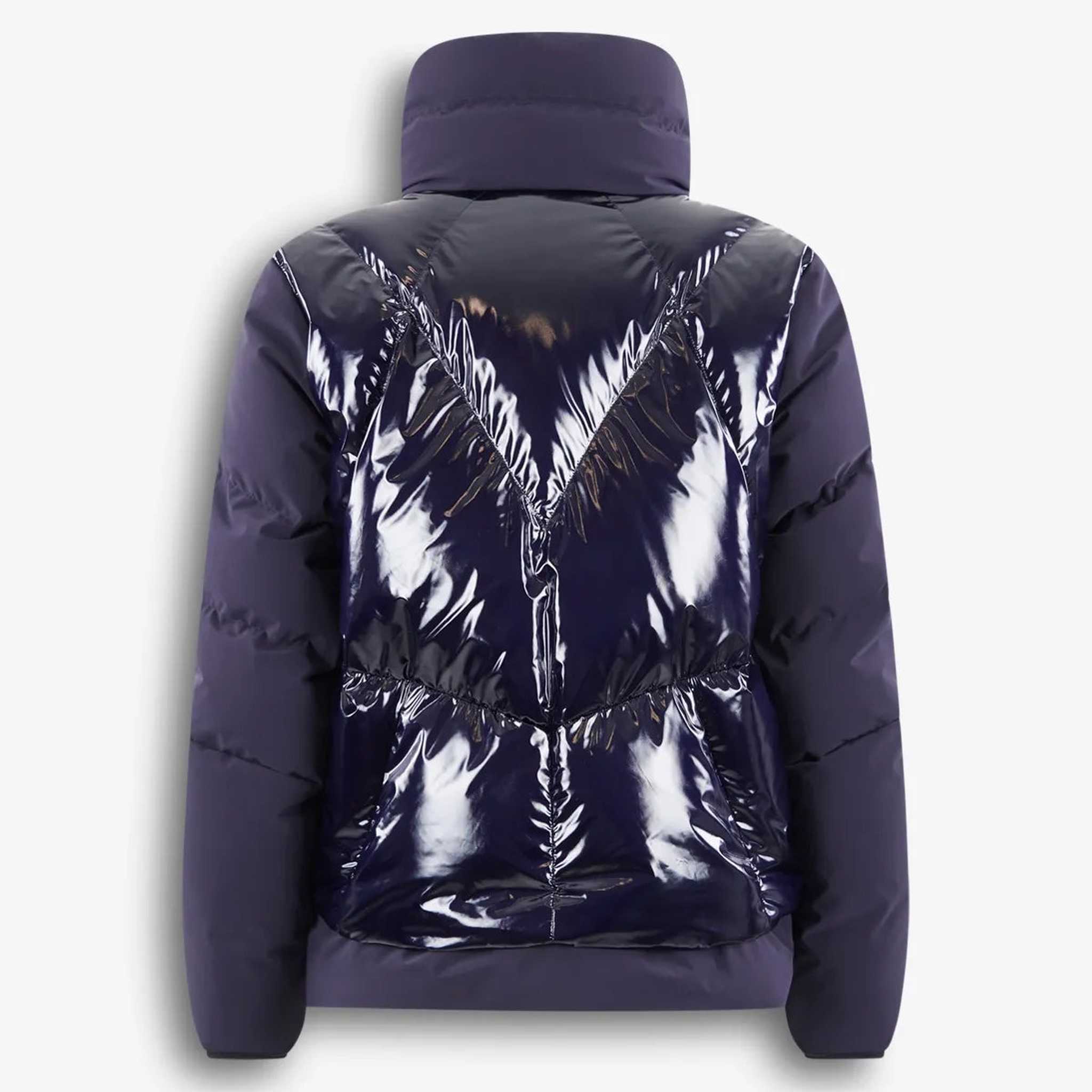 Sportalm women's agios ski jacket in deep water – back