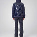 Sportalm women's agios ski jacket in deep water – model back