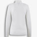 Sportalm women's bordeaux half zip in off white – back