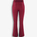 Sportalm women's fes ski pant in dark burgundy – back
