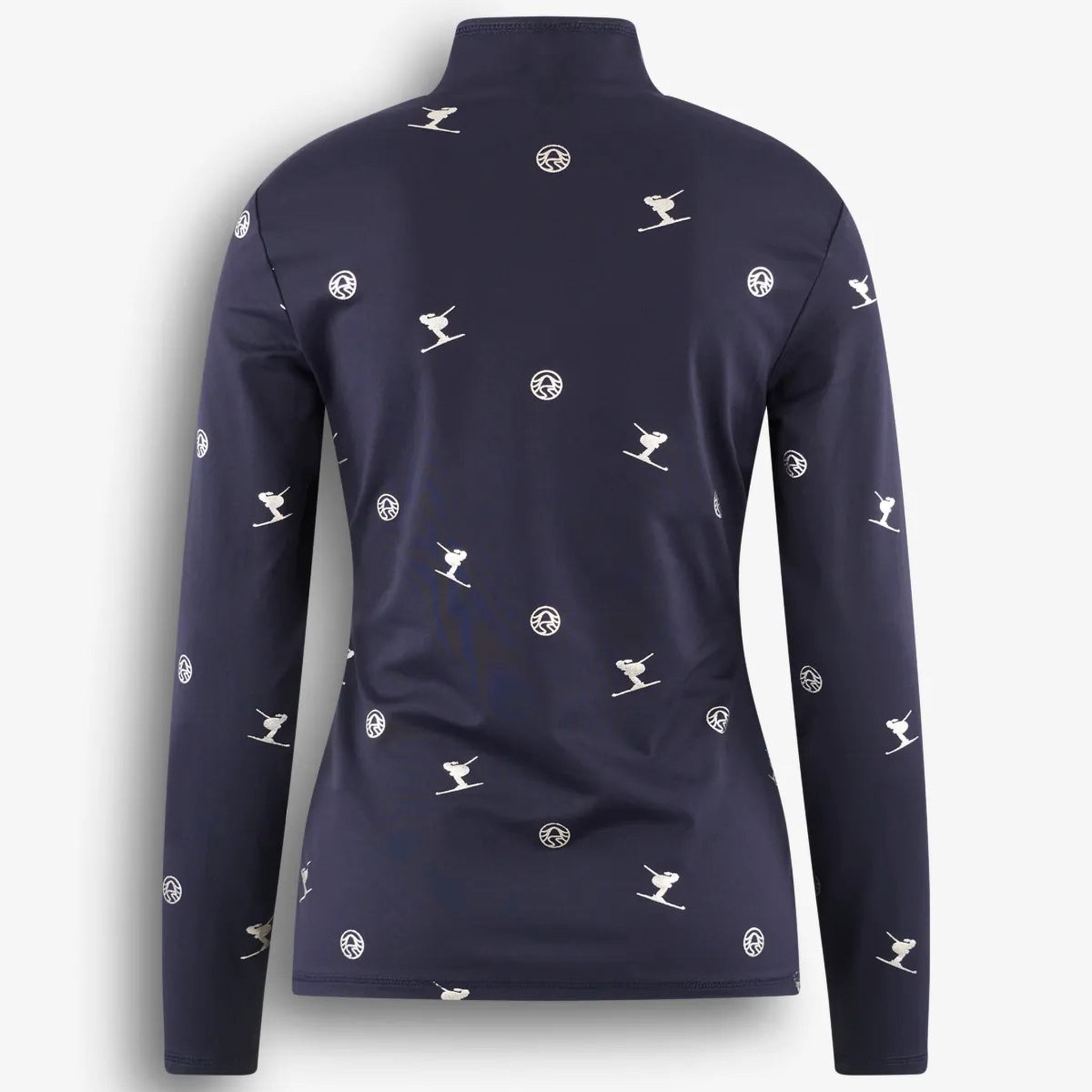 Sportalm women's helsinki half zip in deep water – back