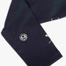 Sportalm women's helsinki half zip in deep water – sleeve detail