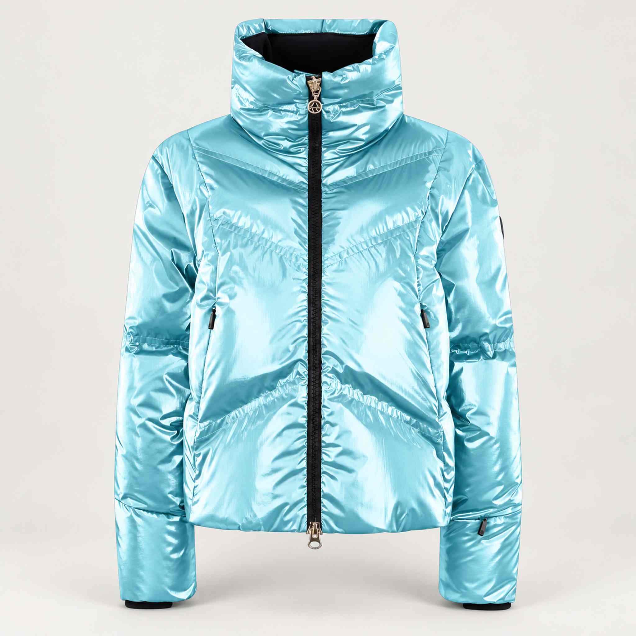 Sportalm women's kefalonien ski jacket in soft emerald – front
