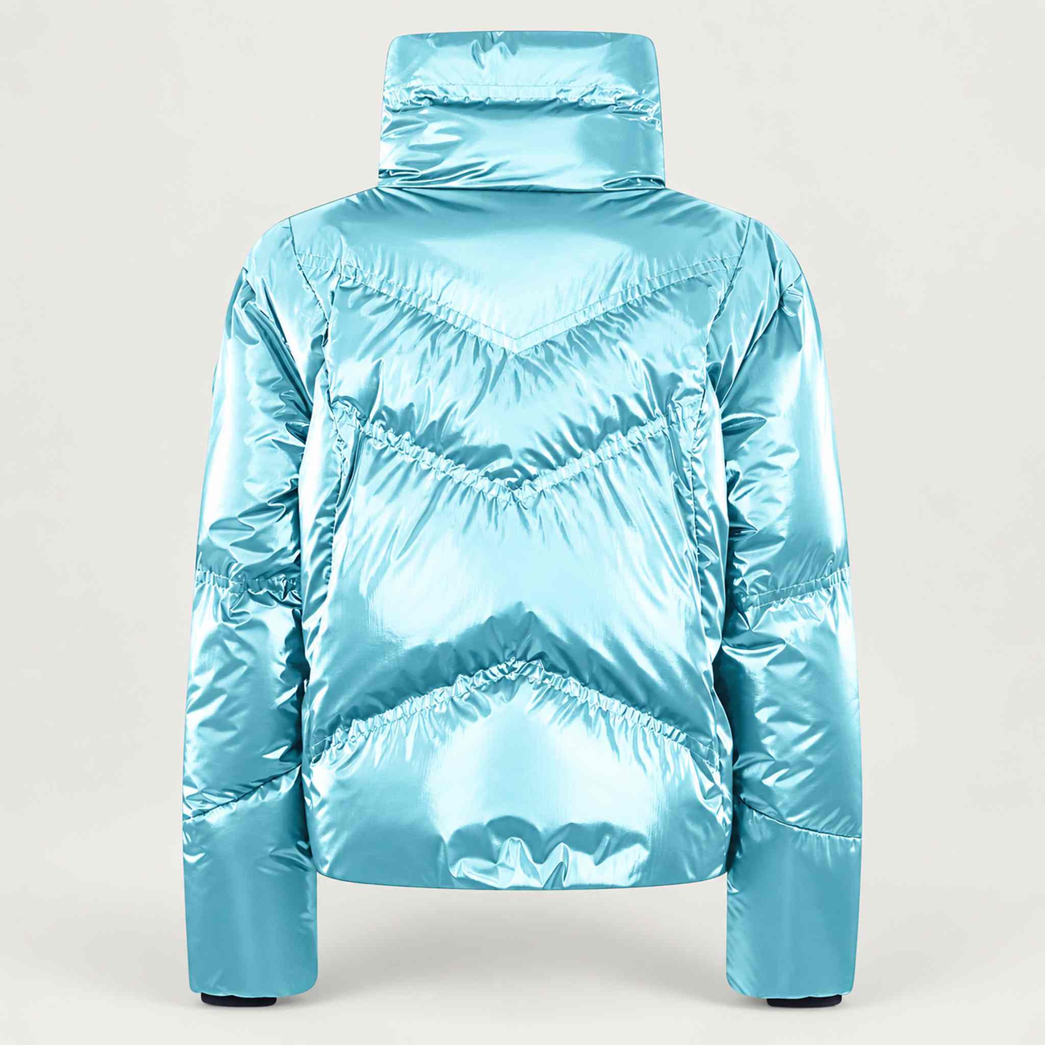 Sportalm women's kefalonien ski jacket in soft emerald – back