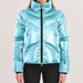 Sportalm women's kefalonien ski jacket in soft emerald – model front
