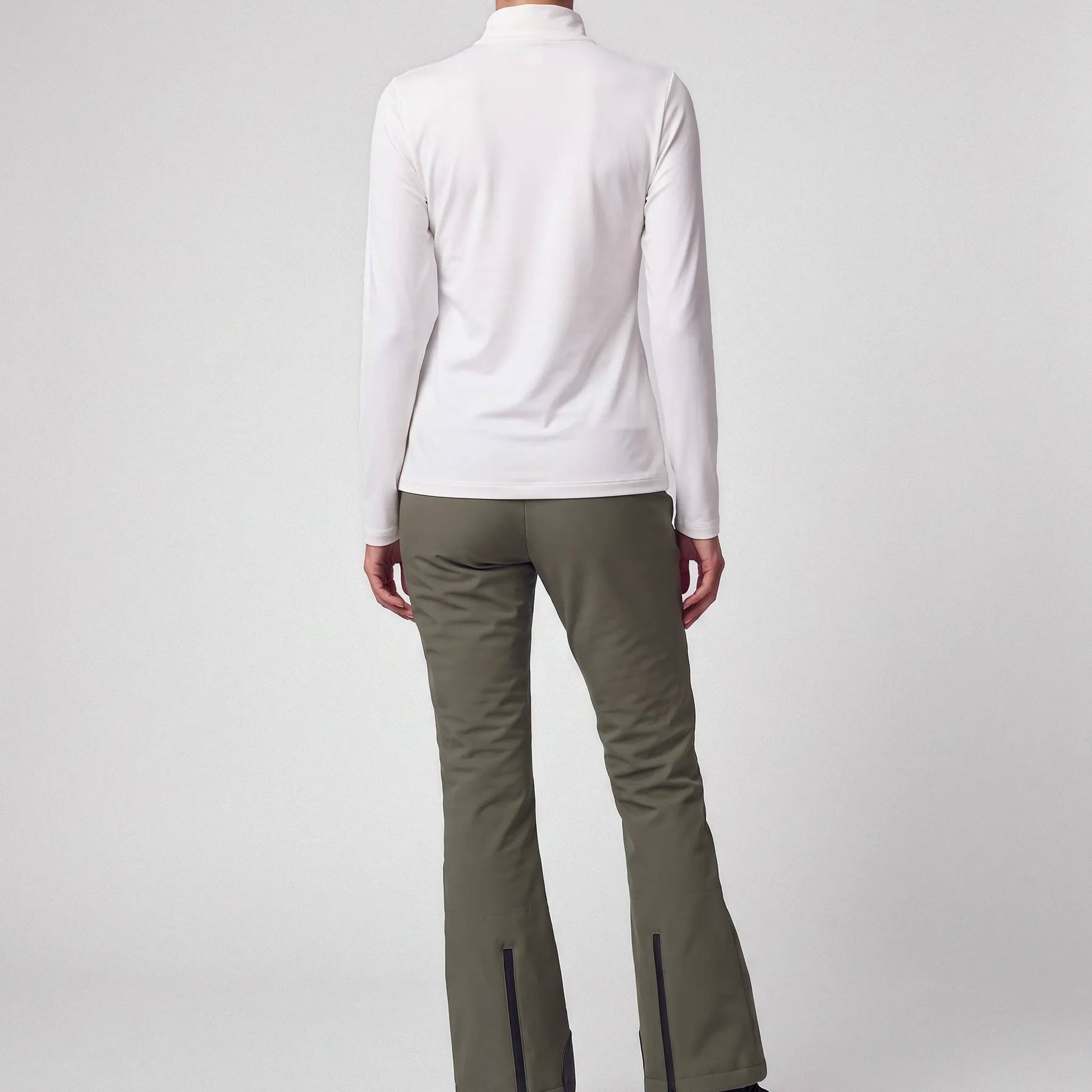 Sportalm women's Ravenna Midlayer in White – model back