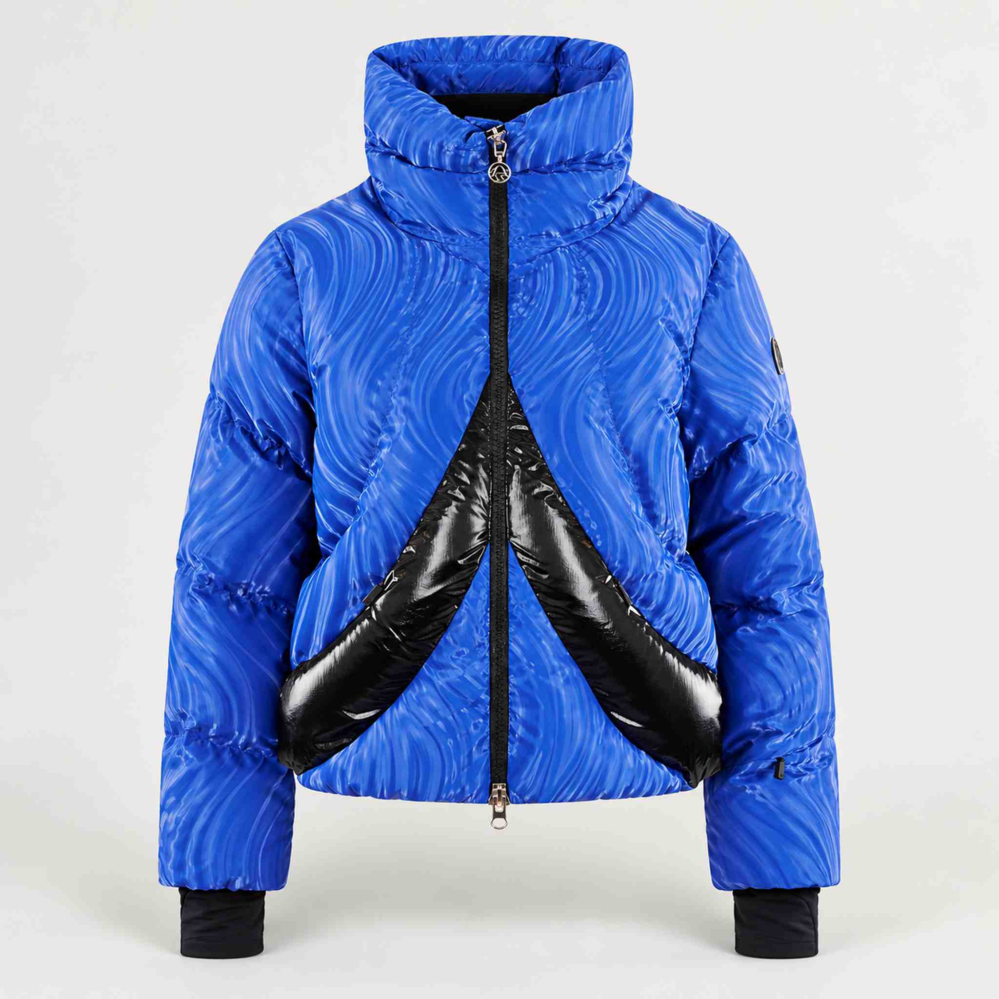 Sportalm women's tarawa ski jacket in indie blue – front
