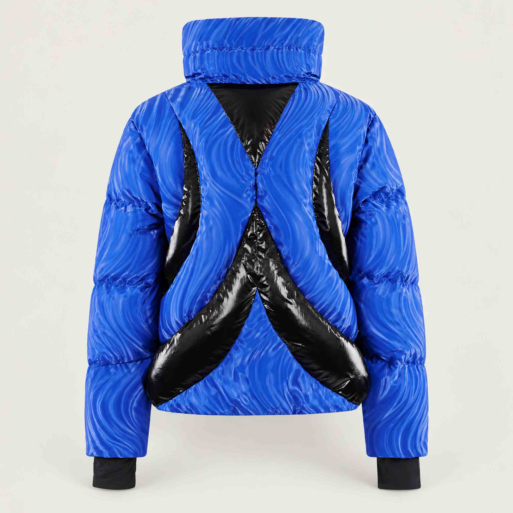 Sportalm women's tarawa ski jacket in indie blue – back