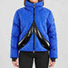 Sportalm women's tarawa ski jacket in indie blue – model front