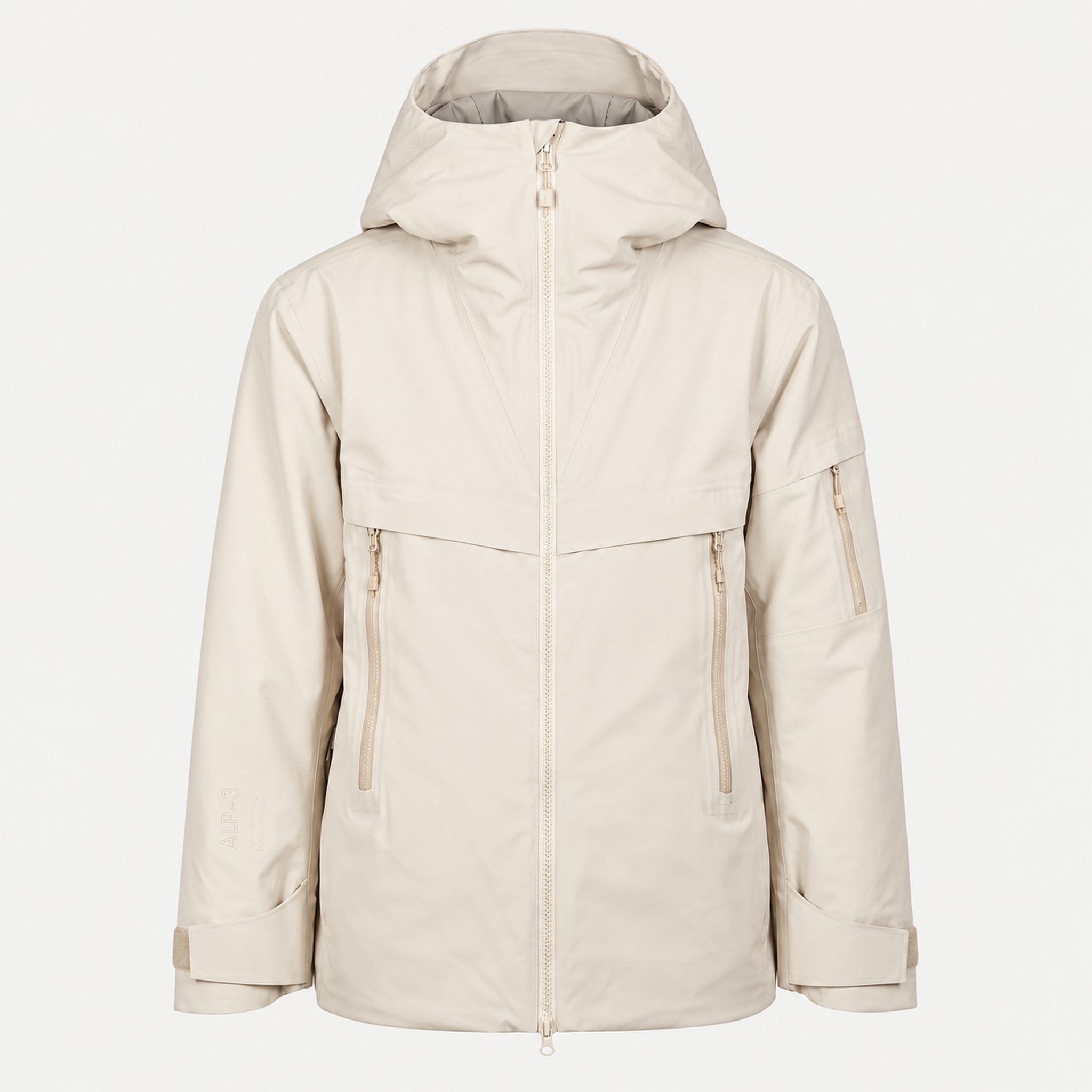 The Mountain Studio Alp Insulated Ski Jacket in Castle Wall — product front