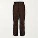 The Mountain Studio Carv Cord Ski Pant in Delicioso Brown — product front