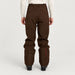 The Mountain Studio Carv Cord Ski Pant in Delicioso Brown — delicioso brown — model back