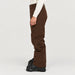 The Mountain Studio Carv Cord Ski Pant in Delicioso Brown — delicioso brown — model side