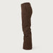 The Mountain Studio Carv Cord Ski Pant in Delicioso Brown — delicioso brown — side