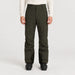 The Mountain Studio Carv Ski Pant in Peat Brown — model front