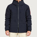 The Mountain Studio Insulated 3L Ski Jacket — sky captain castle wall — model front