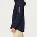 The Mountain Studio Insulated 3L Ski Jacket — sky captain castle wall — model side