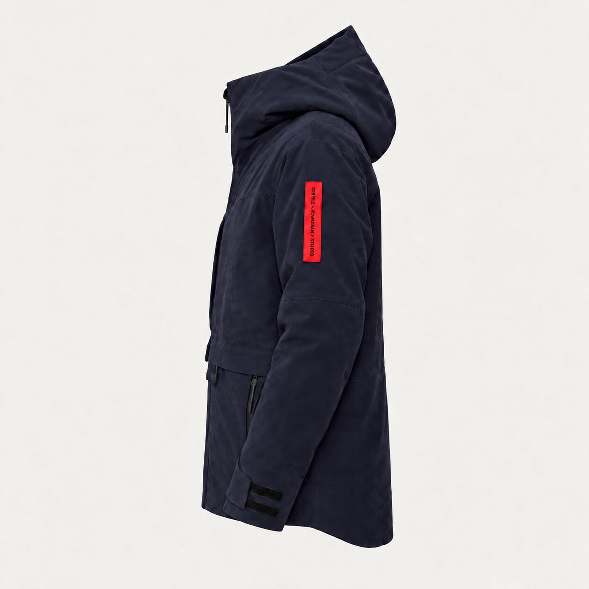 The Mountain Studio Performance Cord Insulated Ski Jacket — sky captain — side