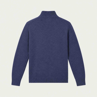 The Mountain Studio Tech Half Zip in Sky Captain — sky captain — back