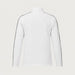 The Mountain Studio Tech Half Zip in White — white — back