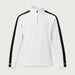 The Mountain Studio Tech Half Zip in White — white — side